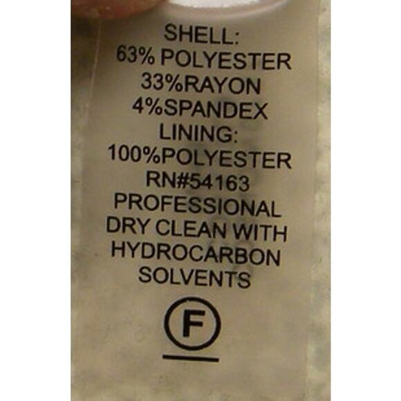 Calvin Klein Women's Size 4 Colorblock Sheath Dress Black White Sleeveless Work - Picture 5 of 7